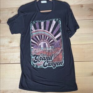 Altar'd State Black Grand Canyon Graphic Tee